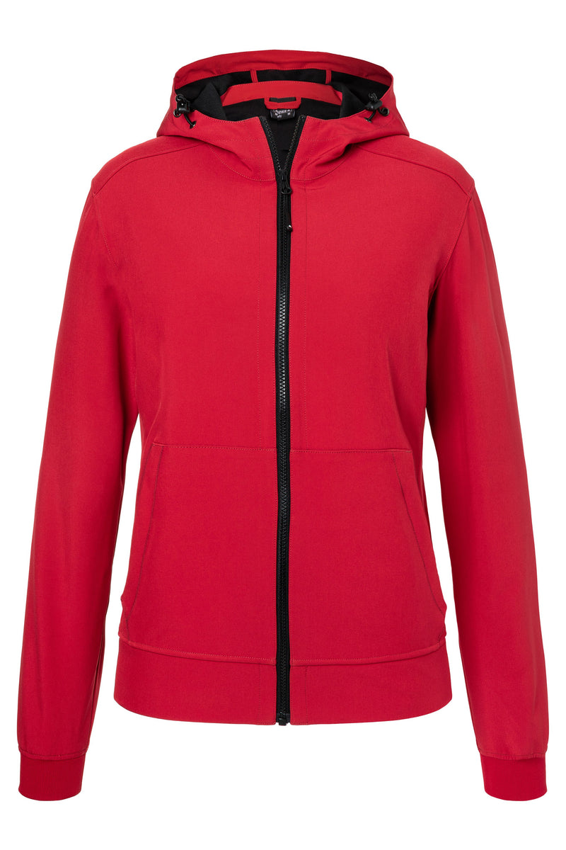 Laden Sie das Bild in Galerie -Viewer, Softshelljacke mit Kapuze im sportlichen Design - JN1145
