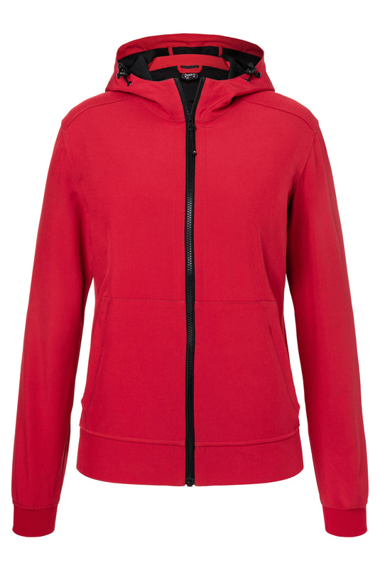 Softshelljacke mit Kapuze im sportlichen Design - JN1145