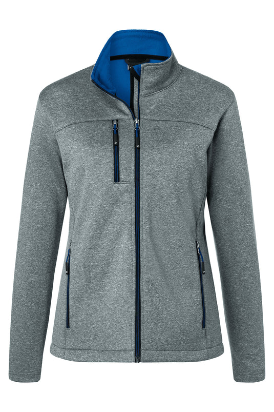 Softshelljacke in Melange-Optik - JN1147