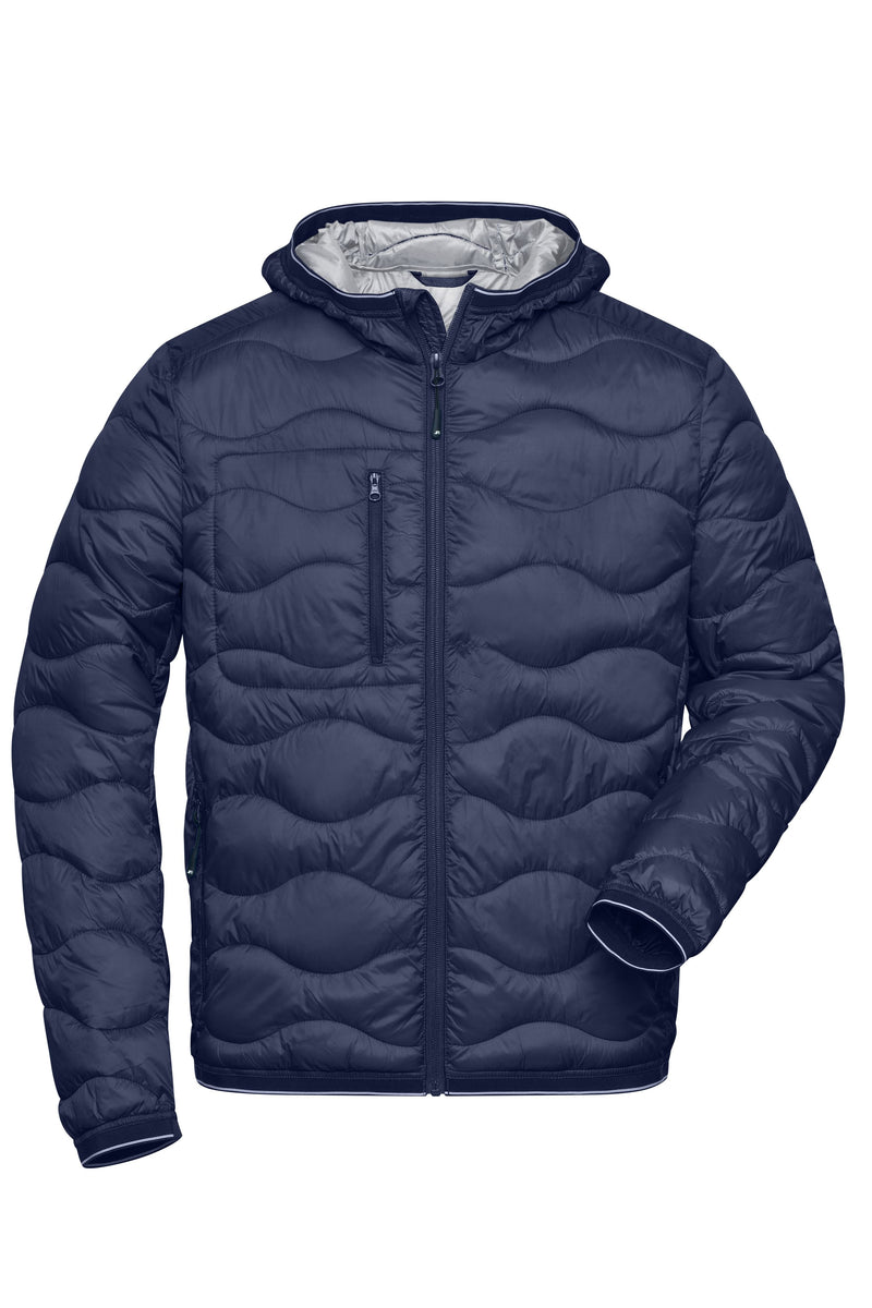 Laden Sie das Bild in Galerie -Viewer, Gesteppte Jacke mit DuPont™ Sorona® Wattierung (nachwachsender, pflanzlicher Rohstoff) - Herren - JN1156
