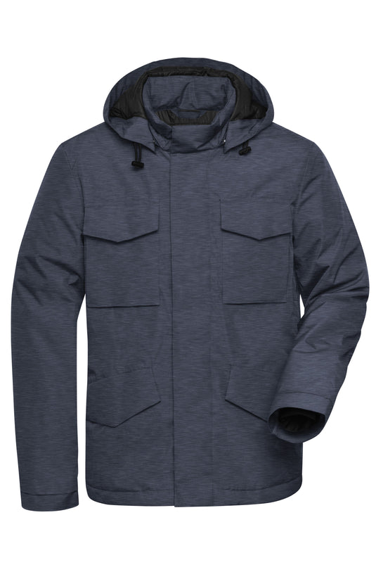 Wattierte Jacke in cleaner Optik für Business und Freizeit - JN1158