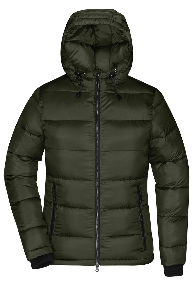 Laden Sie das Bild in Galerie -Viewer, Gesteppte Winterjacke aus recyceltem Polyester mit DuPont™Sorona® Wattierung - Damen -JN1167
