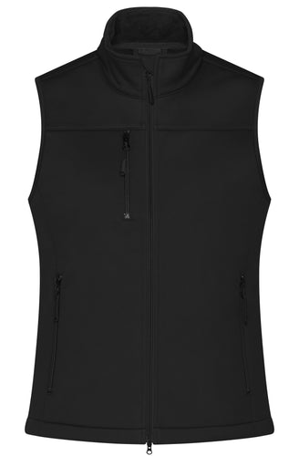 Klassische Softshellweste im sportlichen Design aus recyceltem Polyester - Damen - JN1169
