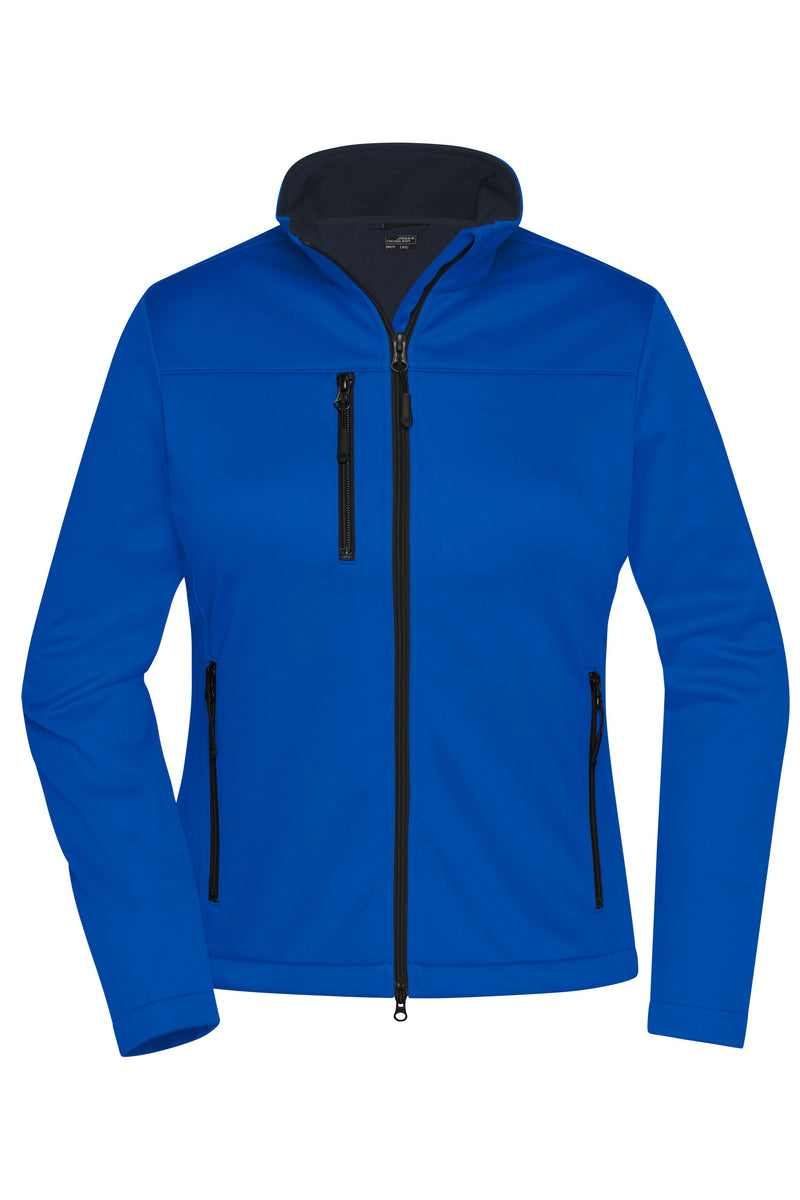Laden Sie das Bild in Galerie -Viewer, Klassische Softshelljacke im sportlichen Design aus recyceltem Polyester - Damen - JN1171

