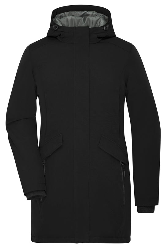 Klassischer, wattierter Parka mit angeschnittener Kapuze - Damen - JN1175