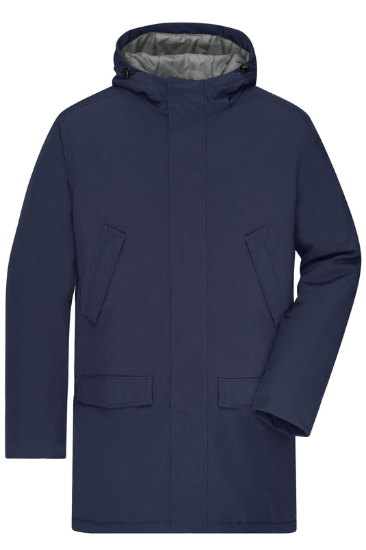 Klassischer, wattierter Parka mit angeschnittener Kapuze - Herren - JN1176