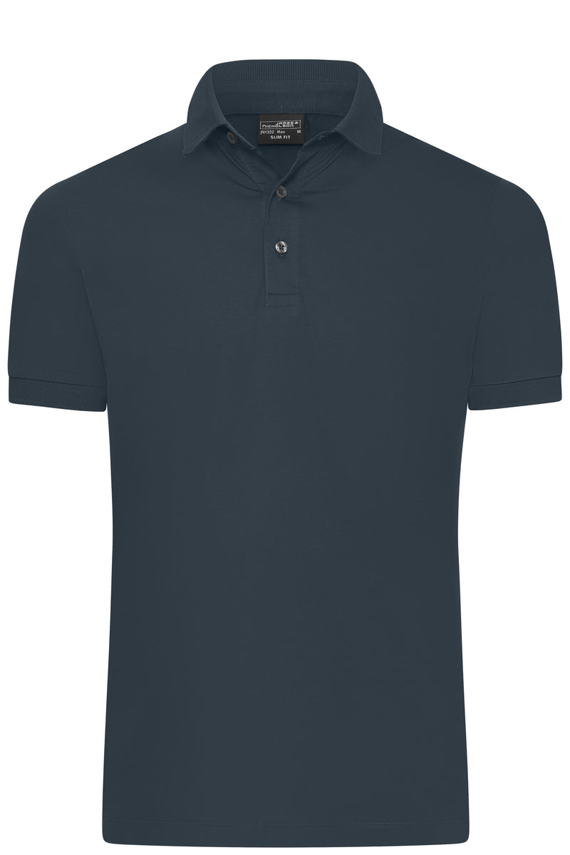Laden Sie das Bild in Galerie -Viewer, Slim-Fit Polo in Premiumqualität - JN1302

