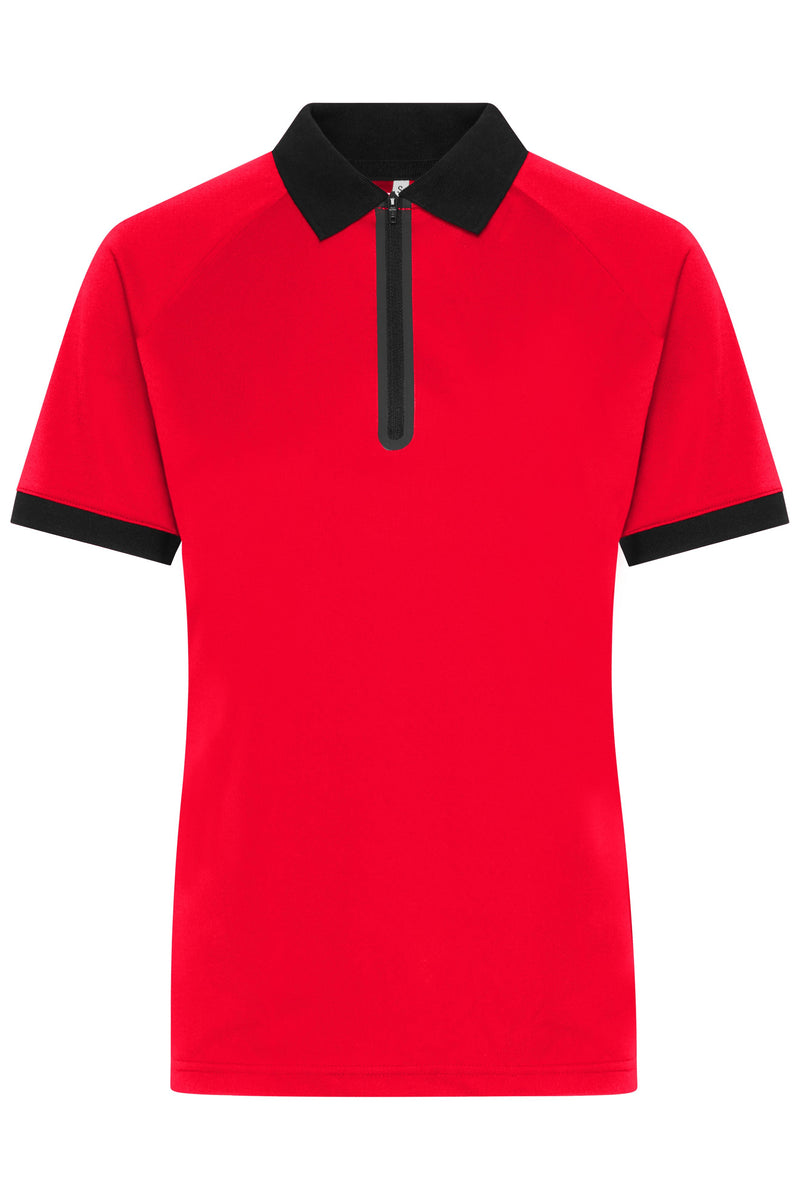 Laden Sie das Bild in Galerie -Viewer, Polo mit Reißverschluss aus Funktions-Polyester für Promotion, Sport und Freizeit - JN1307
