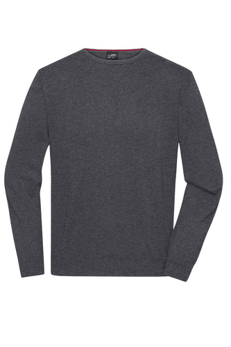 Klassischer Baumwoll-Pullover - Herren - JN1314