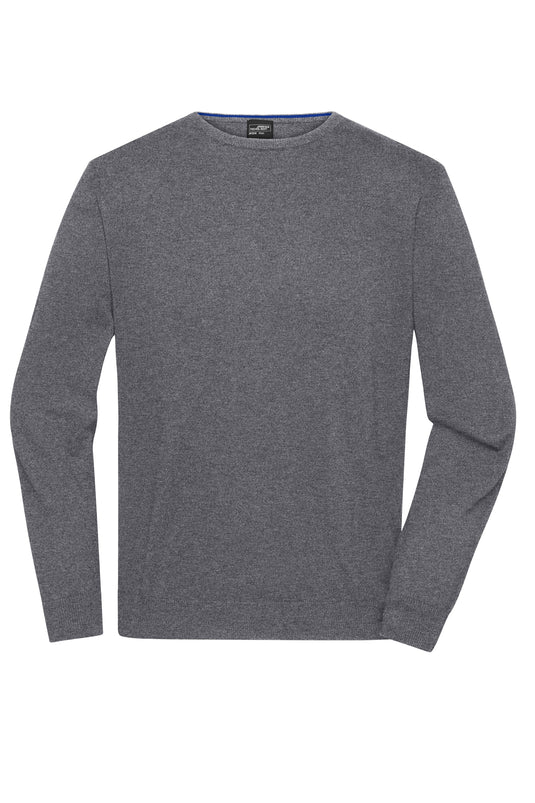 Klassischer Baumwoll-Pullover - Herren - JN1314