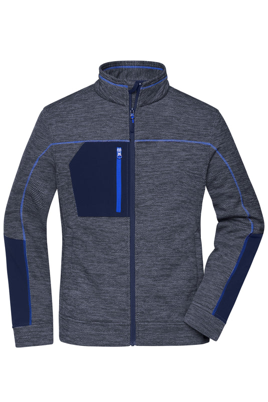 Pflegeleichte Strick-Fleecejacke für Arbeit und Freizeit - JN1817