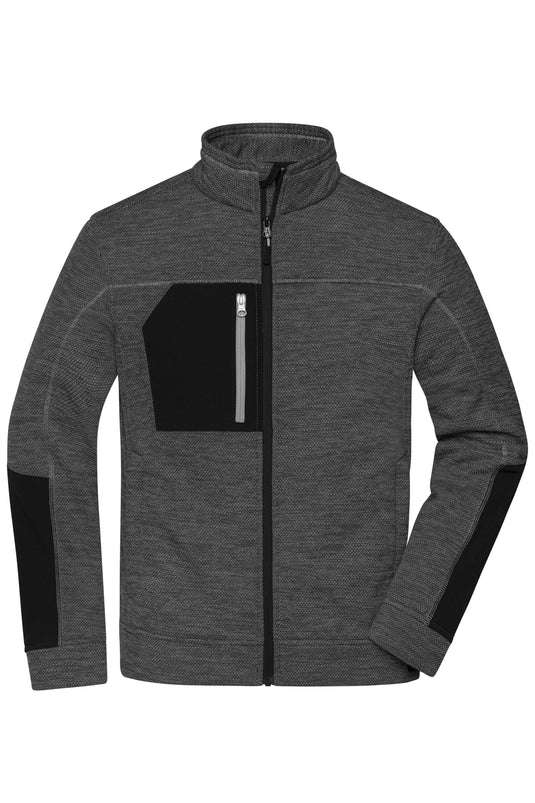 Pflegeleichte Strick-Fleecejacke für Arbeit und Freizeit - JN1818