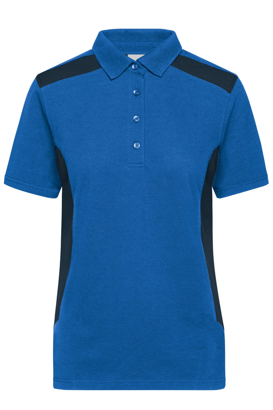 Strapazierfähiges und pflegeleichtes Polo mit Kontrasteinsätzen - JN1825