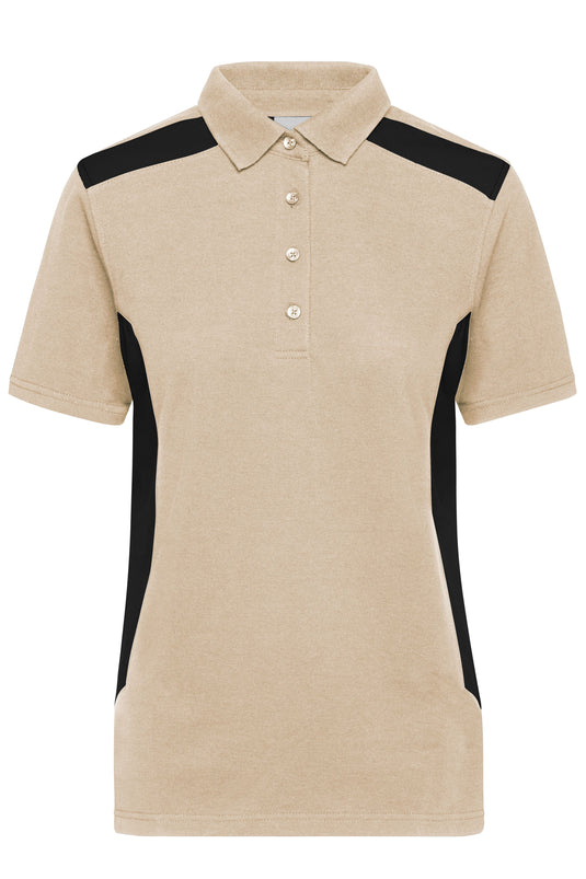 Strapazierfähiges und pflegeleichtes Polo mit Kontrasteinsätzen - JN1825