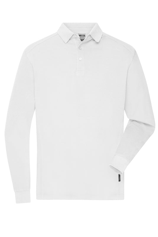 Strapazierfähiges und pflegeleichtes Langarm Polo - Herren - JN1842