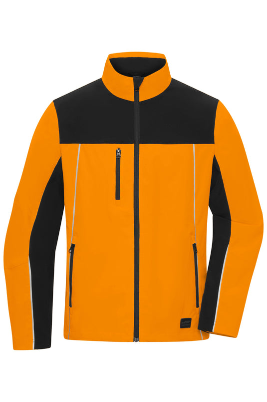 Leichte, elastische Jacke in Signalfarbe - JN1854