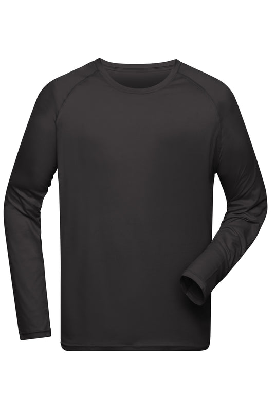 Langarm Funktions-Shirt aus recyceltem Polyester für Sport und Fitness - JN522