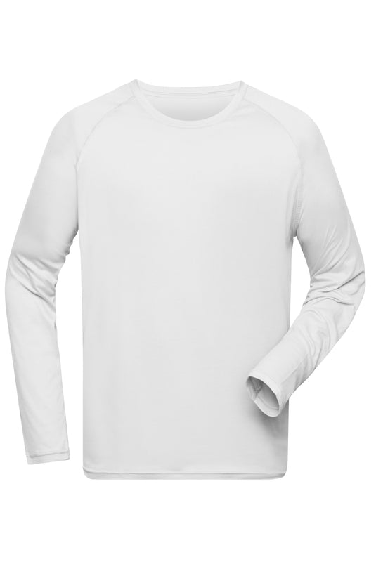 Langarm Funktions-Shirt aus recyceltem Polyester für Sport und Fitness - JN522