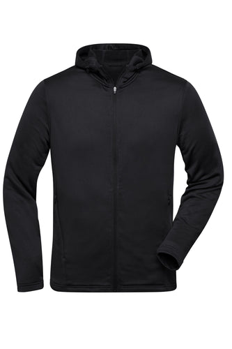 Modische Kapuzenjacke aus 100% recyceltem Polyester für Sport und Freizeit - JN532