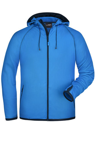 Modische Fleece Kapuzenjacke - JN571