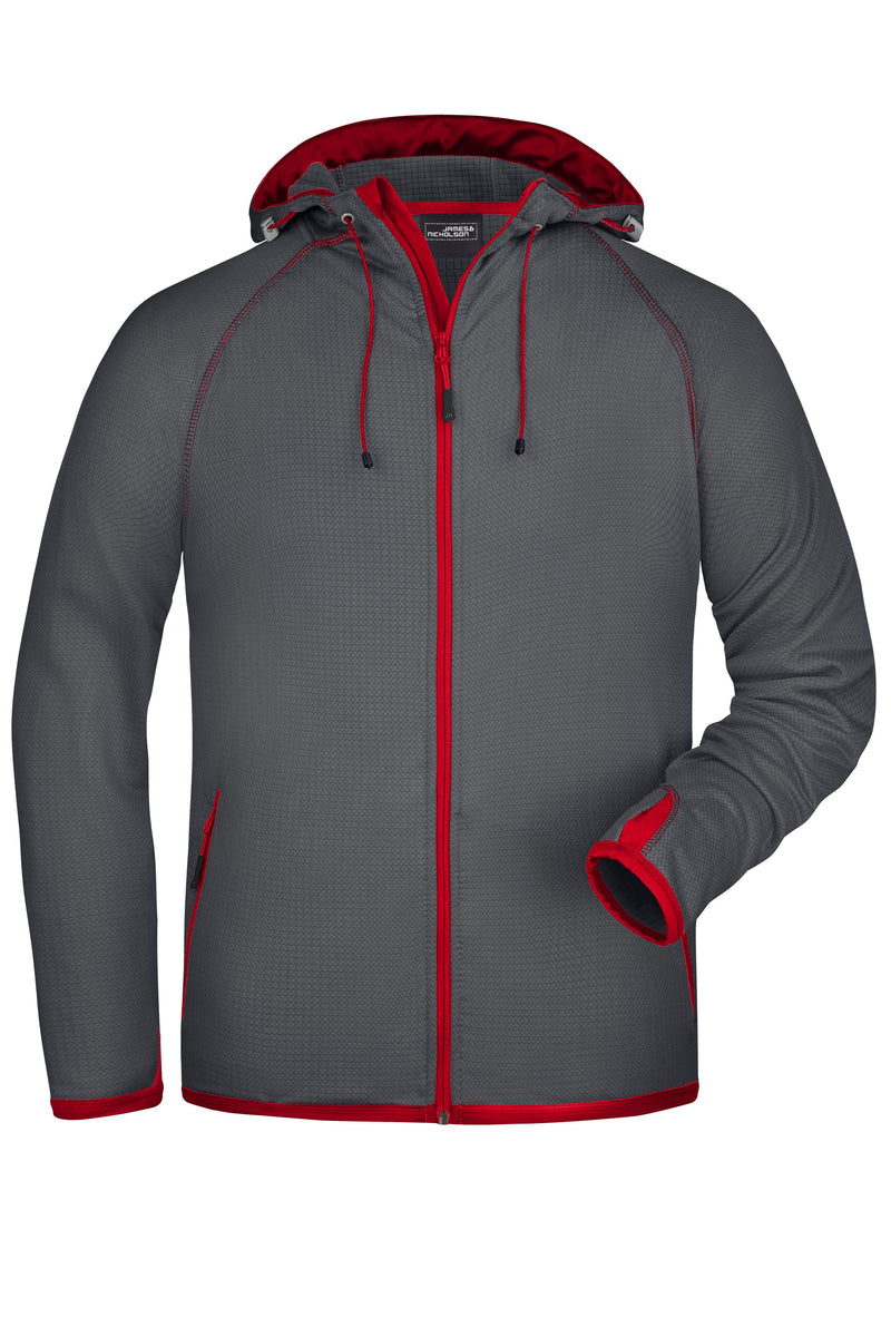 Laden Sie das Bild in Galerie -Viewer, Modische Fleece Kapuzenjacke - JN571
