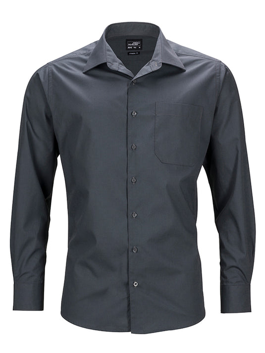 Klassisches Shirt aus strapazierfähigem Mischgewebe - JN642