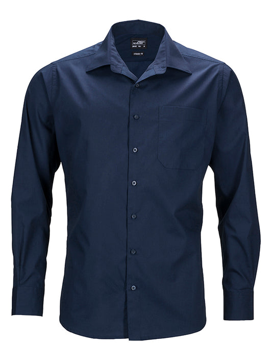 Klassisches Shirt aus strapazierfähigem Mischgewebe - JN642