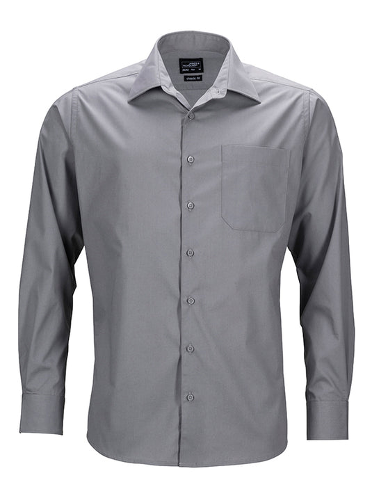 Klassisches Shirt aus strapazierfähigem Mischgewebe - JN642
