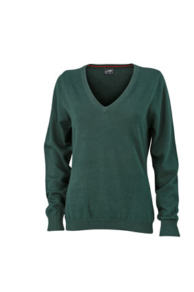 Laden Sie das Bild in Galerie -Viewer, Klassischer Baumwoll-Pullover - Damen - JN658
