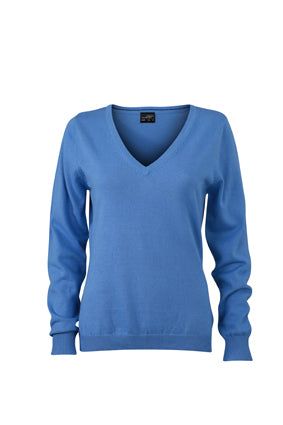 Laden Sie das Bild in Galerie -Viewer, Klassischer Baumwoll-Pullover - Damen - JN658
