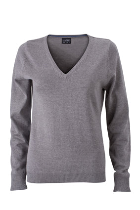 Laden Sie das Bild in Galerie -Viewer, Klassischer Baumwoll-Pullover - Damen - JN658
