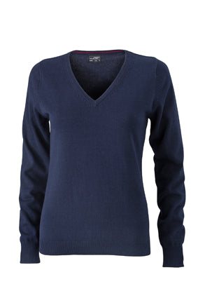 Laden Sie das Bild in Galerie -Viewer, Klassischer Baumwoll-Pullover - Damen - JN658
