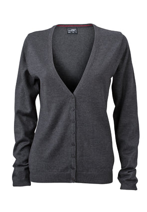 Klassische Baumwoll-Strickjacke - Damen - JN660