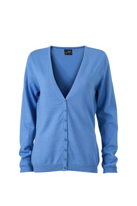 Klassische Baumwoll-Strickjacke - Damen - JN660