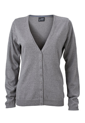 Klassische Baumwoll-Strickjacke - Damen - JN660