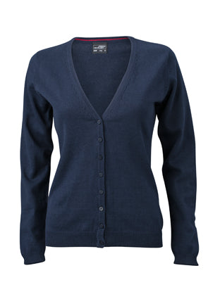 Klassische Baumwoll-Strickjacke - Damen - JN660