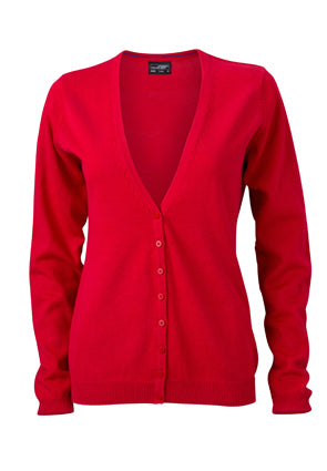 Klassische Baumwoll-Strickjacke - Damen - JN660