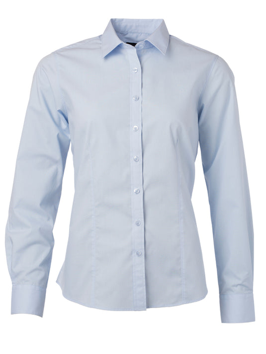 Klassisches Shirt aus pflegeleichtem Mischgewebe - JN677