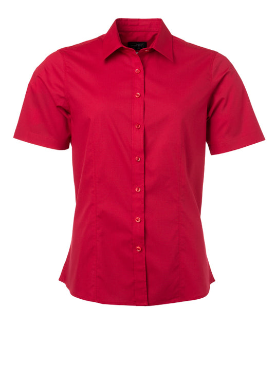 Klassisches Shirt aus pflegeleichtem Mischgewebe - JN679