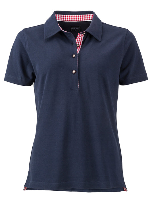 Klassisches Polo im Trachtenlook - Damen - JN715