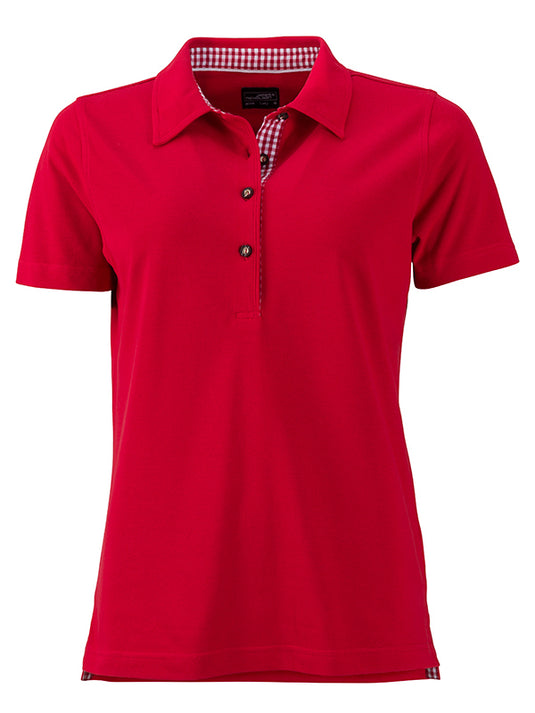 Klassisches Polo im Trachtenlook - Damen - JN715
