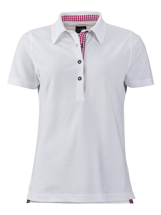 Klassisches Polo im Trachtenlook - Damen - JN715