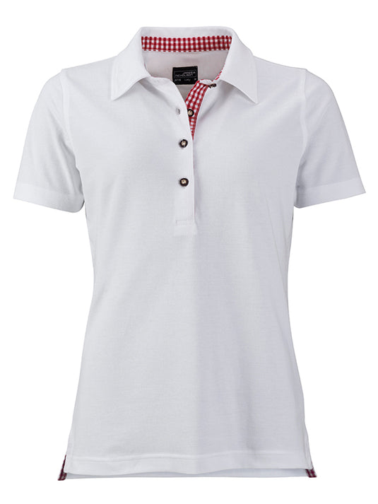 Klassisches Polo im Trachtenlook - Damen - JN715