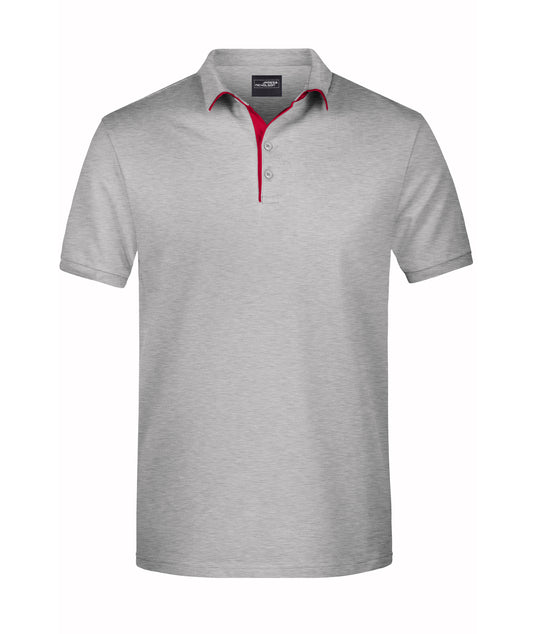 Klassisches Polo mit Kontrastelementen - Herren - JN726
