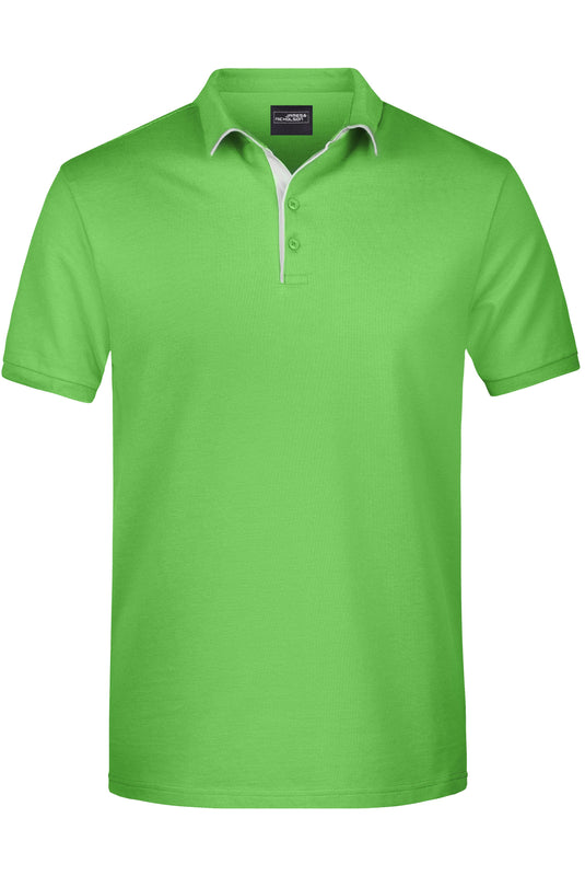 Klassisches Polo mit Kontrastelementen - Herren - JN726