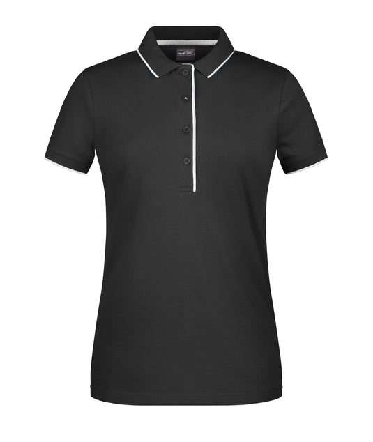 Klassisches Polo mit Kontraststreifen - Damen - JN727