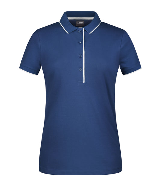 Klassisches Polo mit Kontraststreifen - Damen - JN727