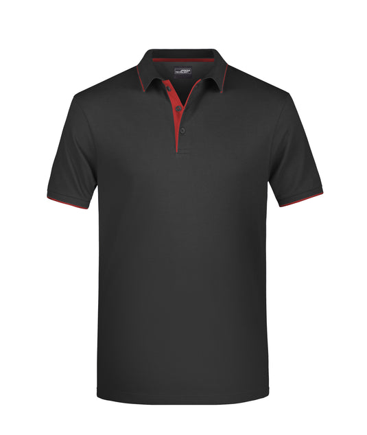 Klassisches Polo mit Kontraststreifen - Herren - JN728