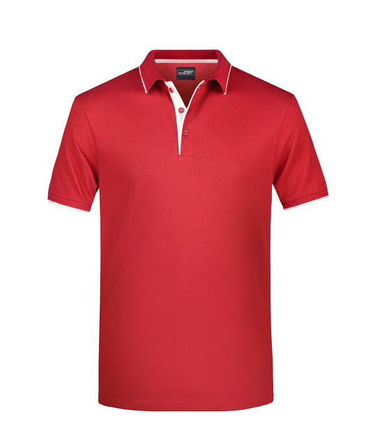 Klassisches Polo mit Kontraststreifen - Herren - JN728