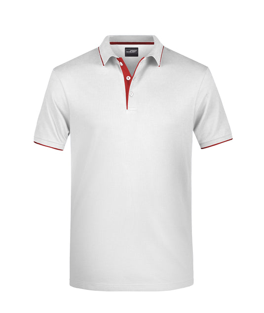 Klassisches Polo mit Kontraststreifen - Herren - JN728